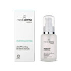 MEDI+DERMA PURIFYNG CONTROL AS ULTRA Mattifying Gel cream with salicylic acid CREMA GEL matifiantă cu acid salicilic niacinamide - cronosmed shop
